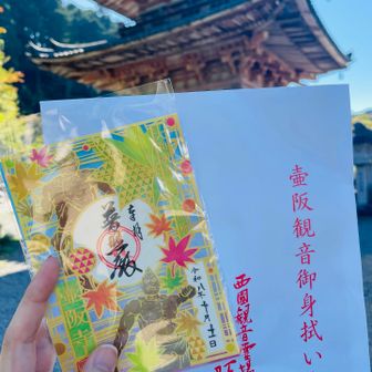 限定の切り絵の御朱印get🥰
