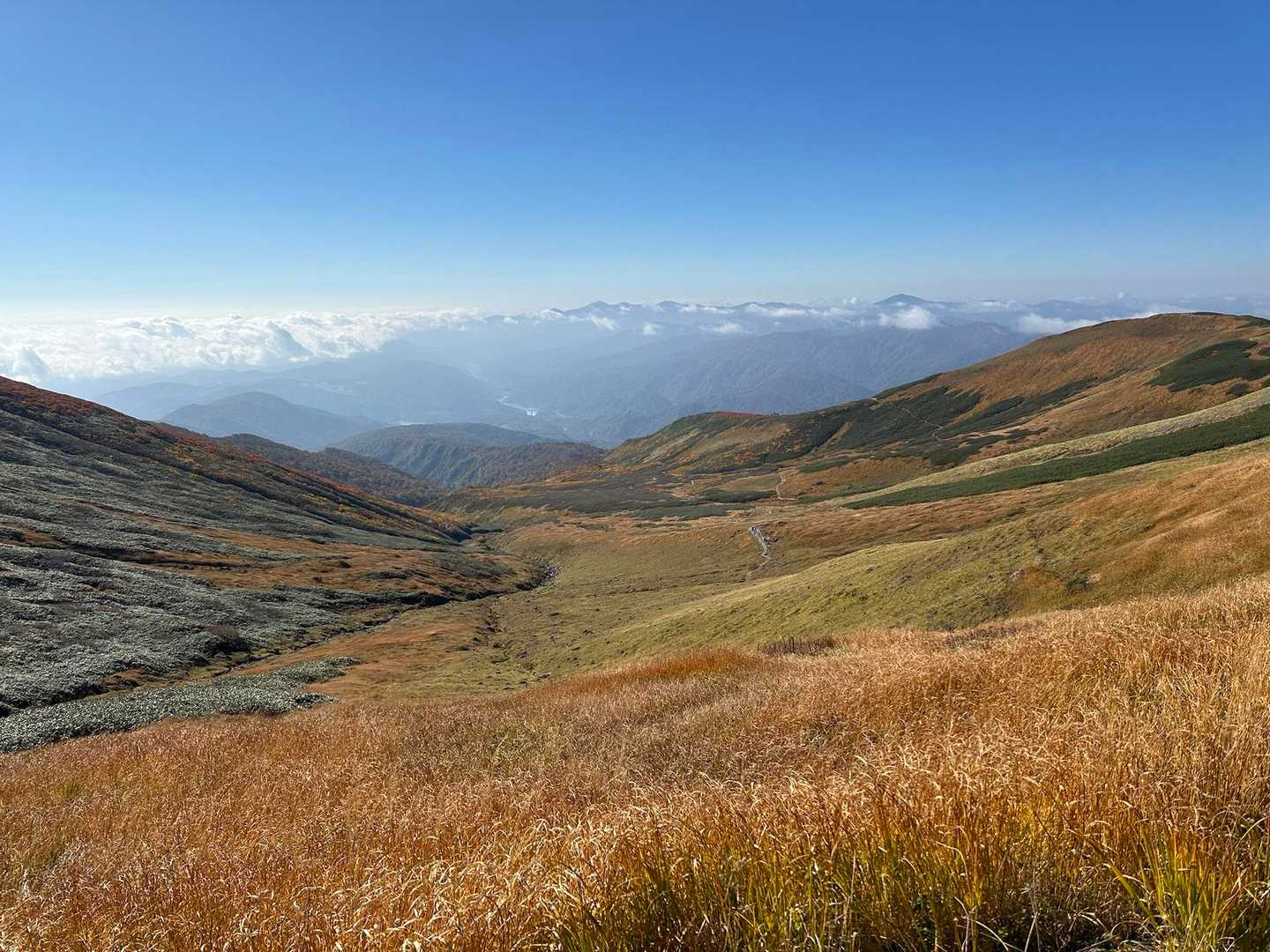 姥沢-牛首-月山 往復コースの写真
