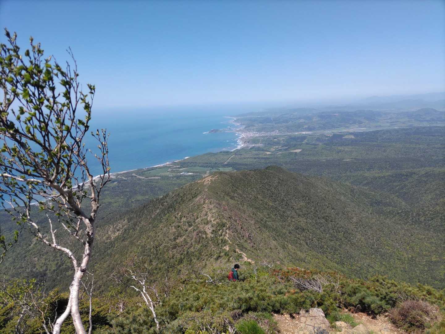 アポイ岳-入林届出所-冬島登山口 縦走コースの写真