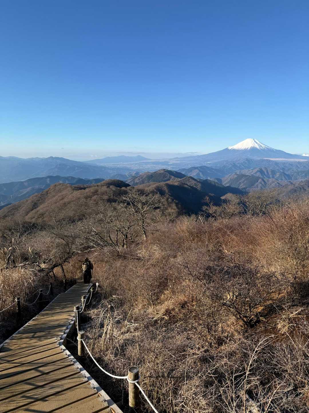 富士山を拝みながら下山🗻
