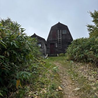 大谷ヒュッテ
無人の避難小屋