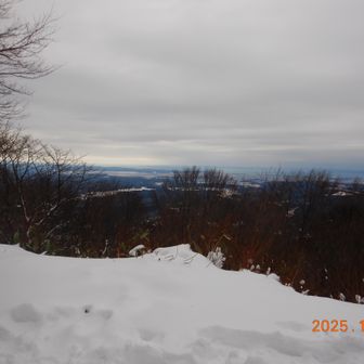 女人堂より秋田市街地