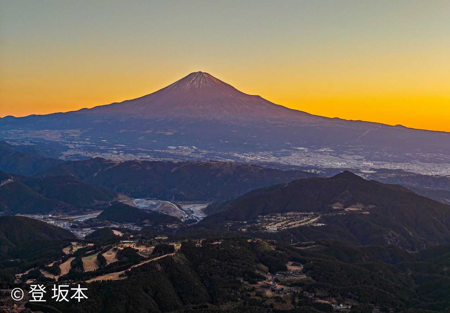 貫ヶ岳-平治ノ段 往復コースの写真