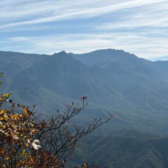 金峰山と瑞牆山