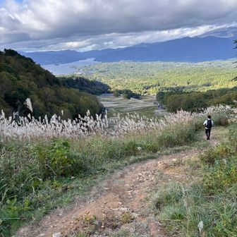 スキー場はススキ野原
向こうの山は西吾妻かなー