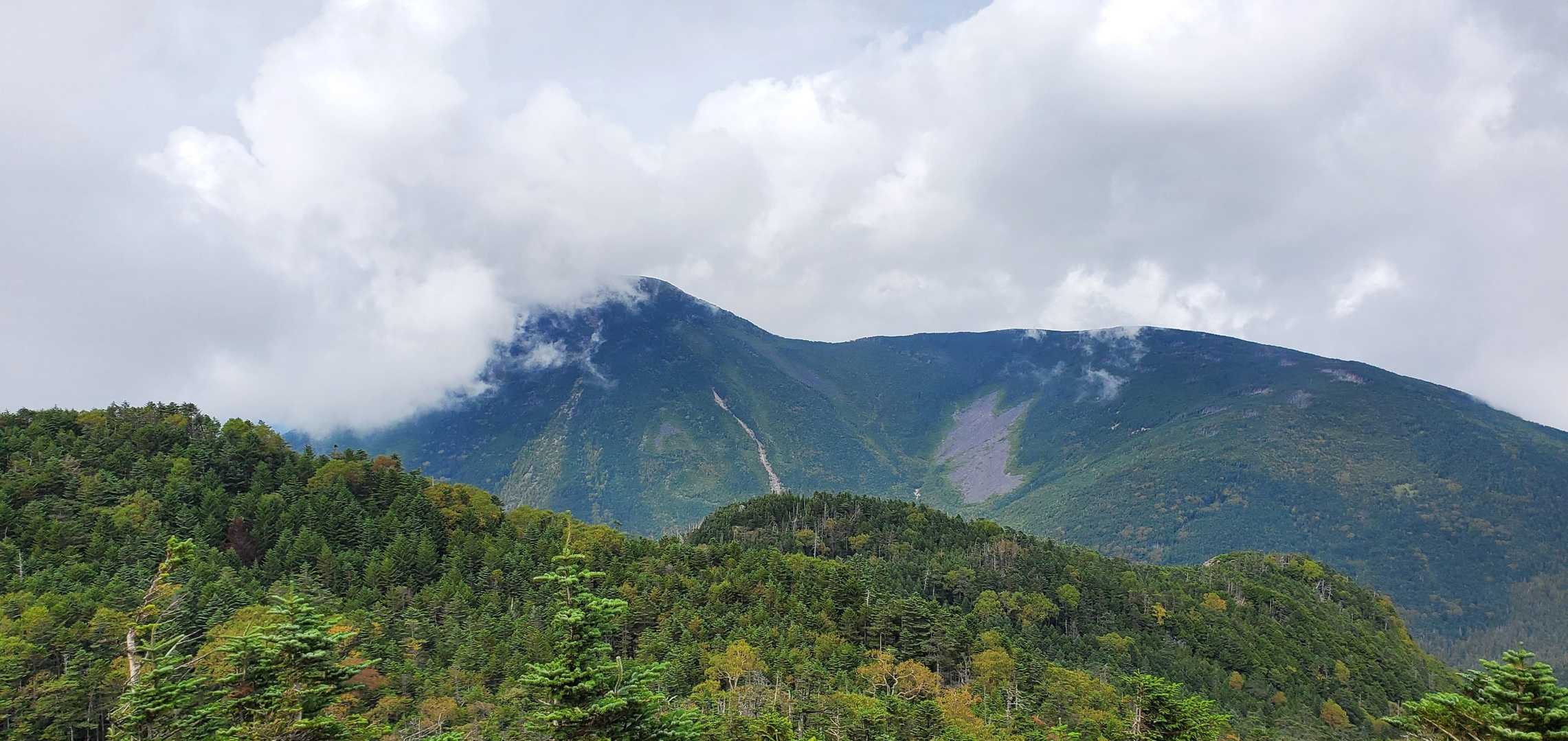 蓼科山見えそう