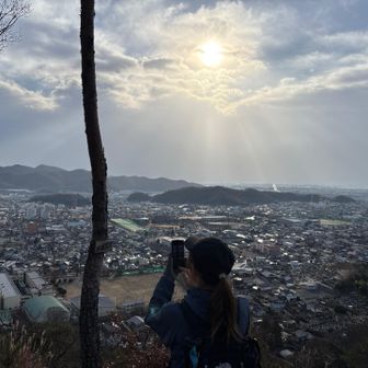 日の当たり方が不思議な感じ
