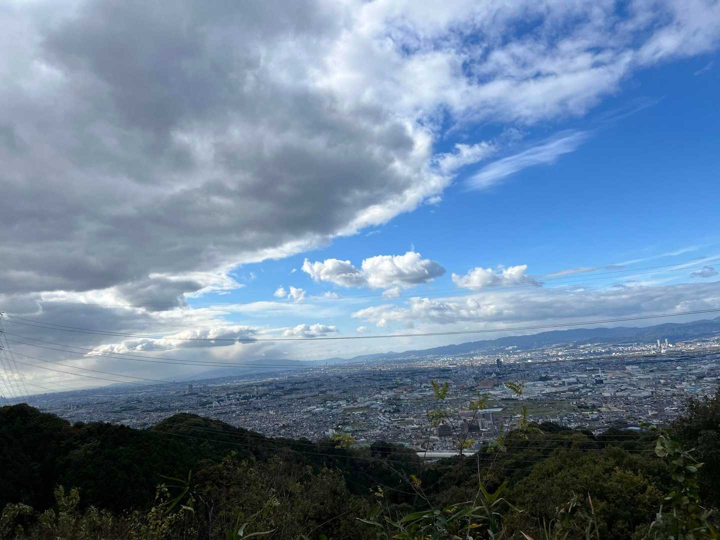 分厚い雲😱