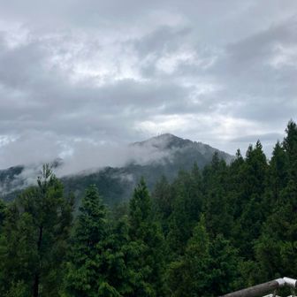 展望台から大山