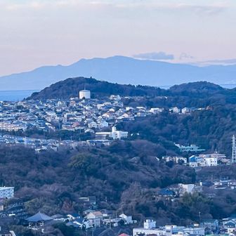 神武寺山からの天城山