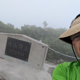 山頂だけでも撮って置きましょう😓