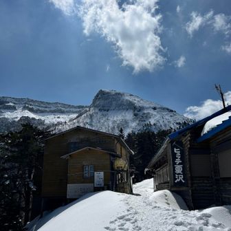 硫黄岳🏔️とヒュッテ夏沢🛖