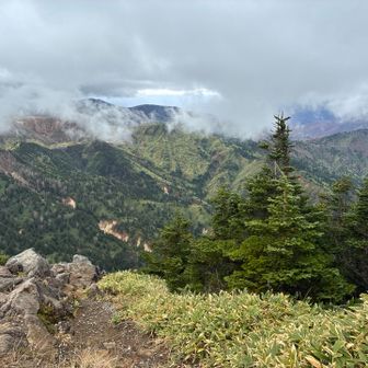 山頂から群馬方面