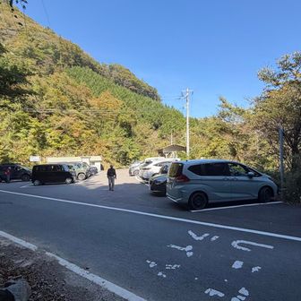 駐車場はどこもいっぱい