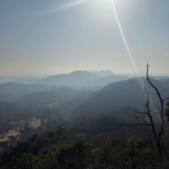菊水山から！登って来た山々達！😀