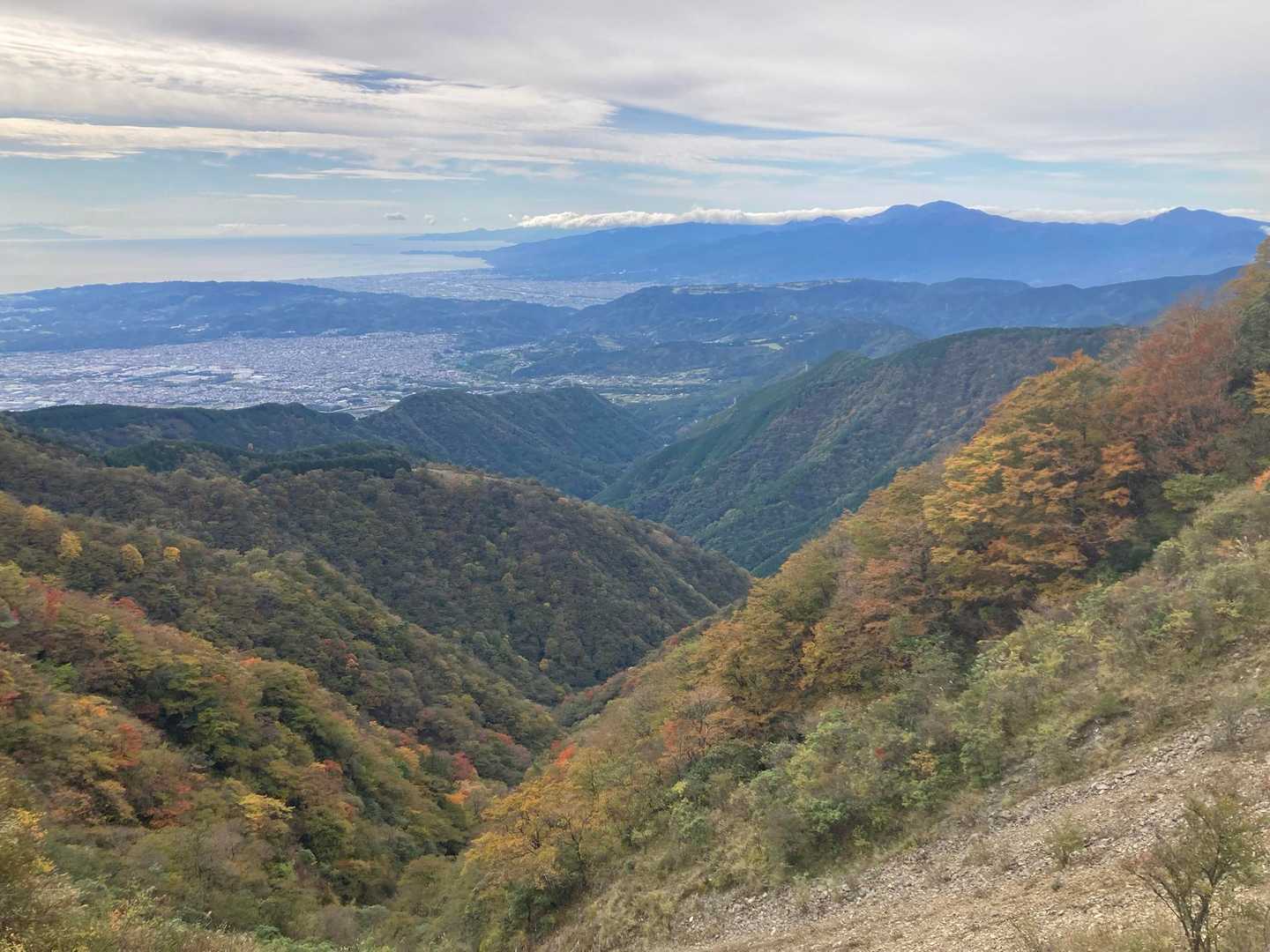 菩提峠-表尾根-塔ノ岳 往復コースの写真