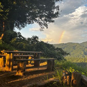 そしたら虹🌈
すごっ