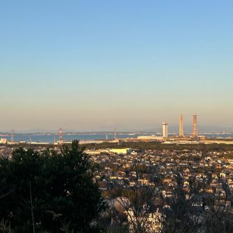 絶景✨
富士山もうっすら🗻
黄砂〜😭