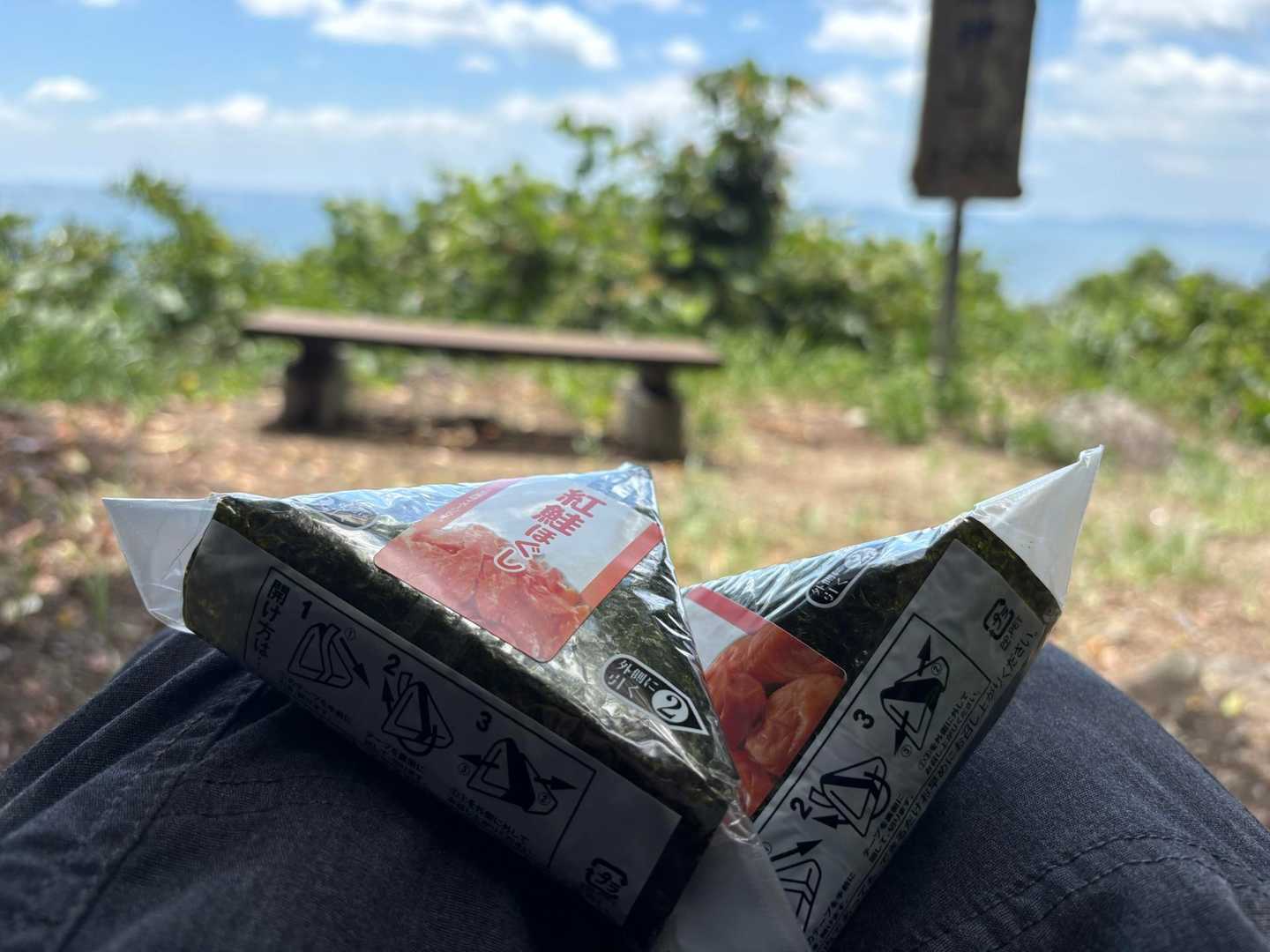 おにぎり食べる🍙
