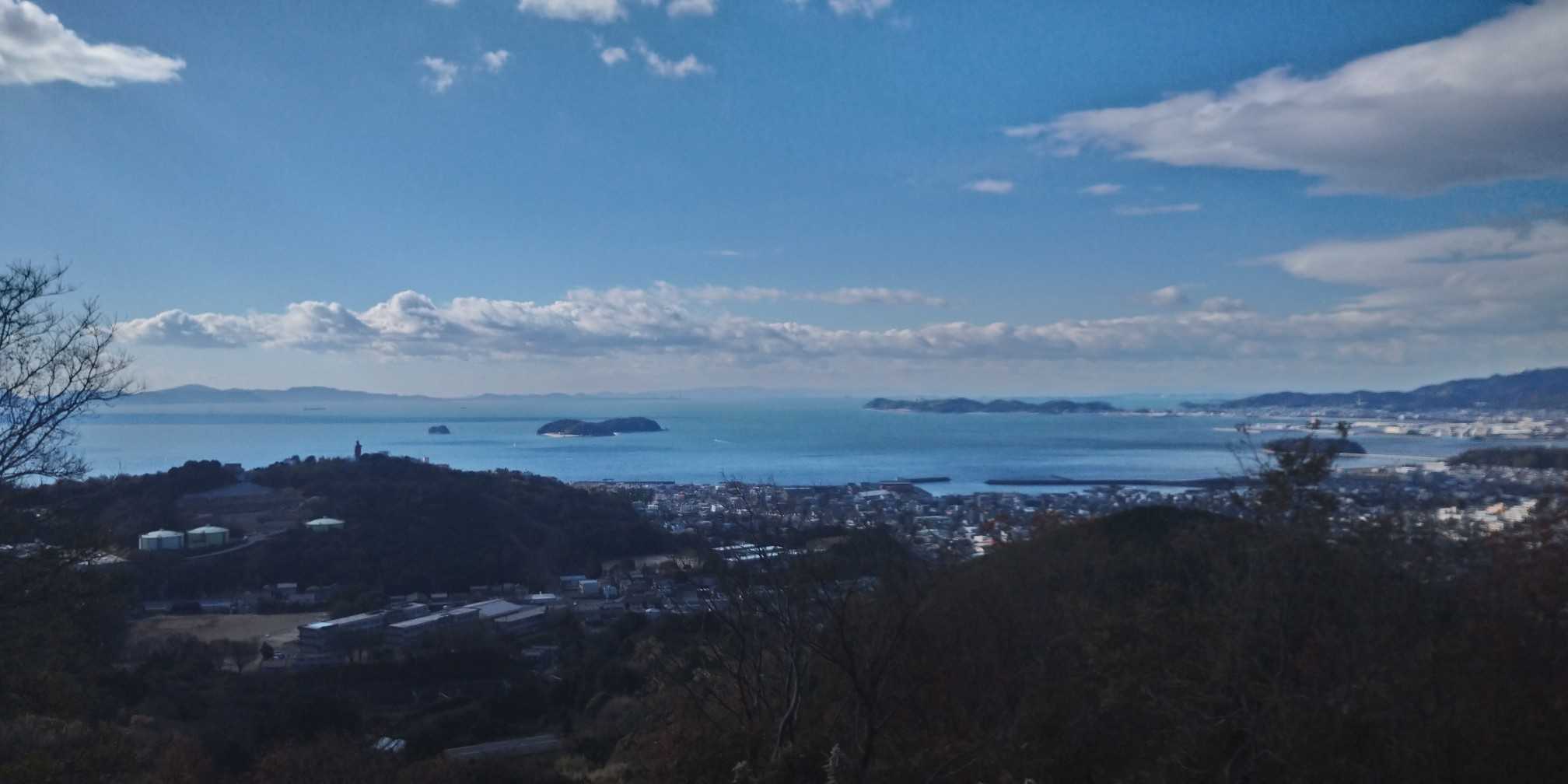 原山頂上からの眺め