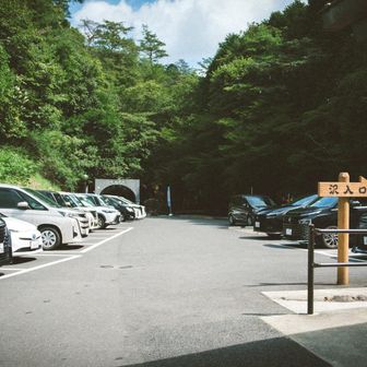 駐車場。