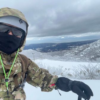 日本海側は見えるー