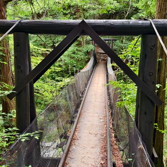 赤彦の吊り橋