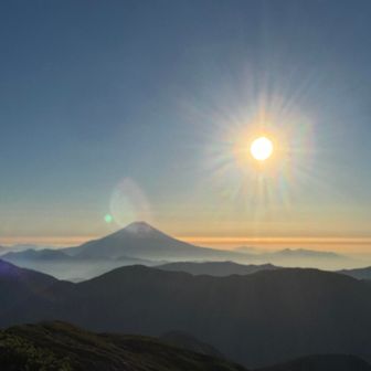 神々しい富士🗻