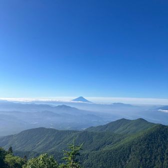 富士山がよく見えます。