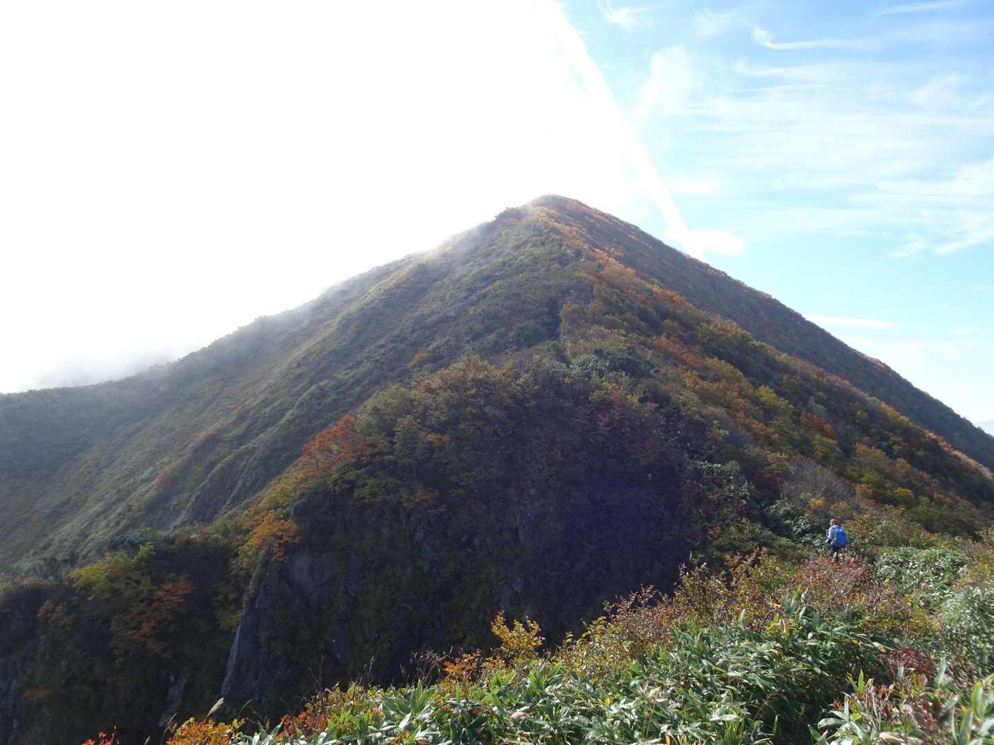 あれ？祝瓶山にガス