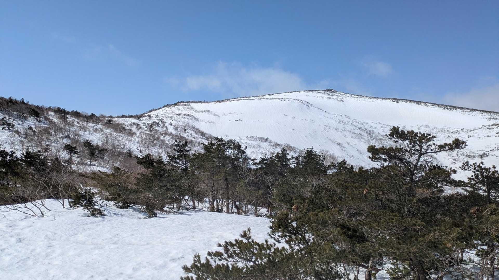 奥岳-薬師岳-安達太良山 往復コースの写真