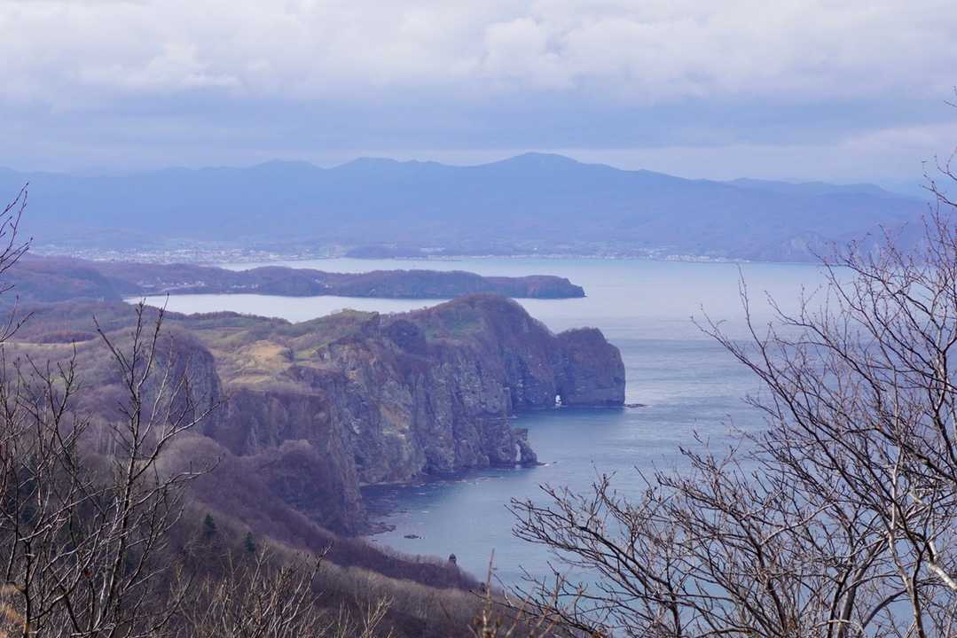 余市湾の眺め
