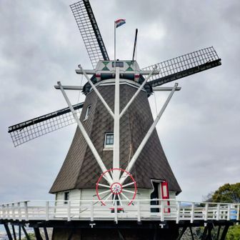 展望所から見た ゆめ風車