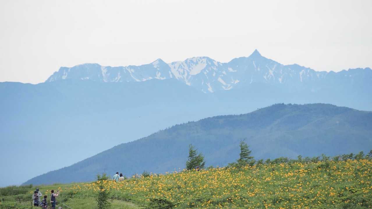 霧ヶ峰（車山・南の耳・北の耳・男女倉山）・八島湿原、高原周回ハイク の写真 1