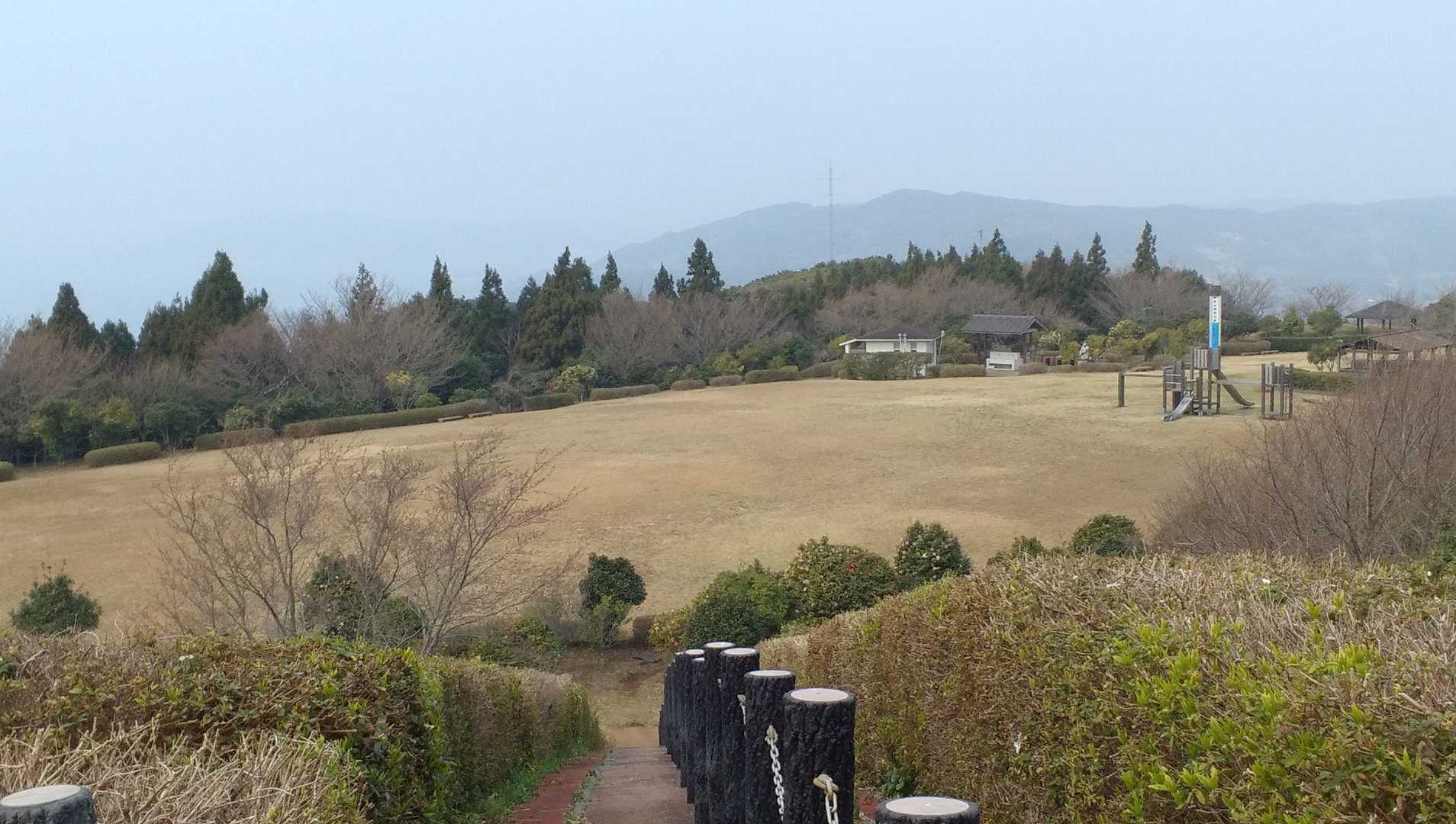 妙見山から見た景色。