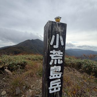 ボブ小荒島岳登頂！
荒島岳につくまでに小中前があるのうける笑