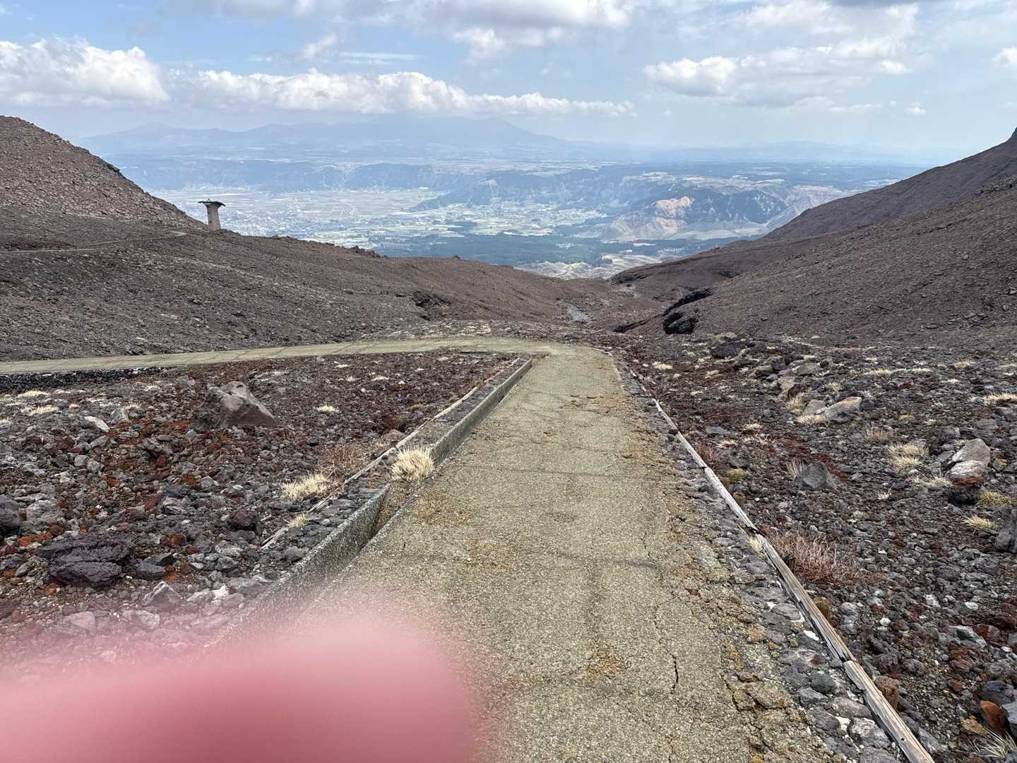 仙酔峡登山口 往復コースの写真