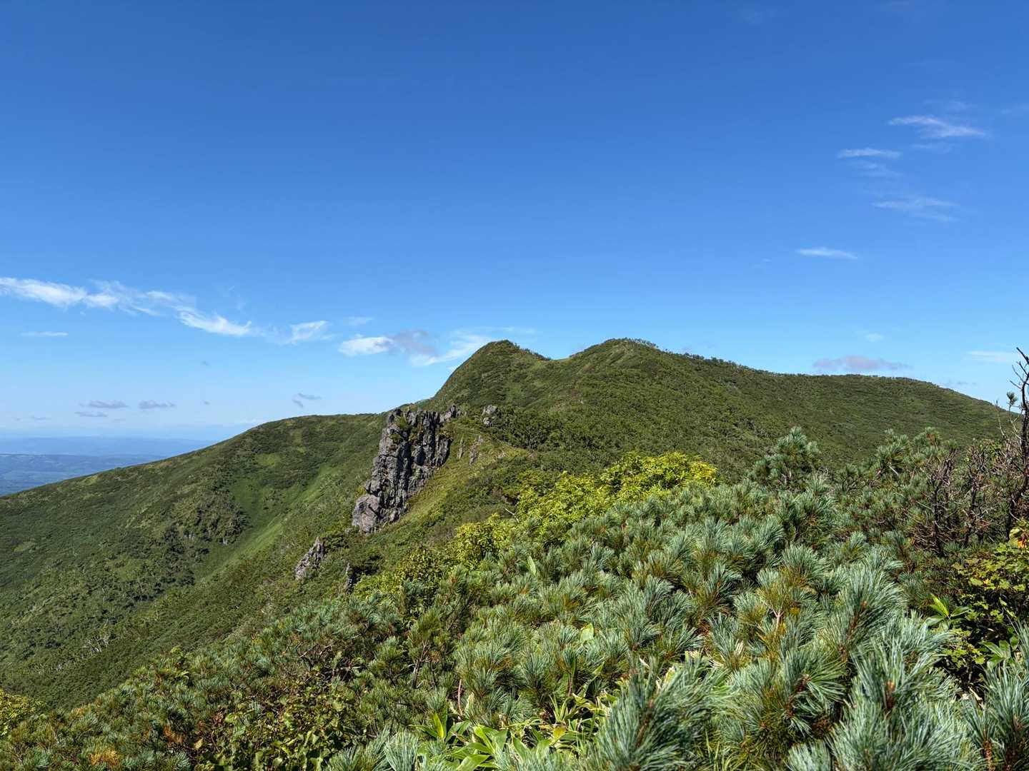 藻琴山見えました
