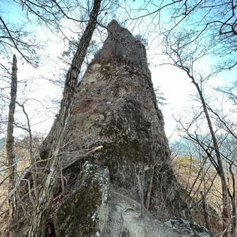 この大岩を右にスライドして行きます