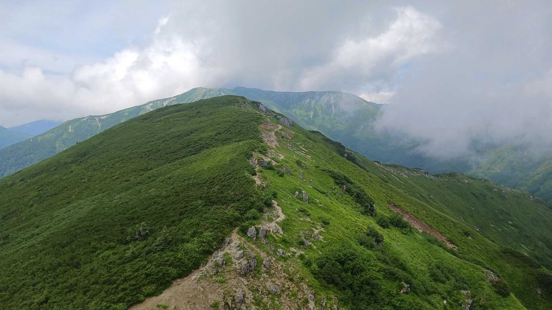 素晴らしい稜線