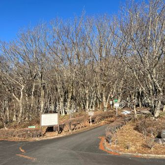 再びキャンプ場の駐車場へ戻り大滝根山へ向かいます🥾