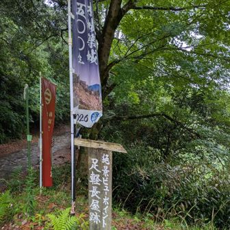 展望ビューポイントあるみたいですが、土砂降り☔なので見に行ってもたぶん視界悪いので行かずに下ります😅