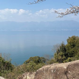 所々、景色が開けます