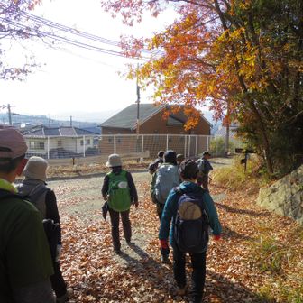 住宅地が見えました。