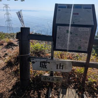 城山
下界は真っ白だった