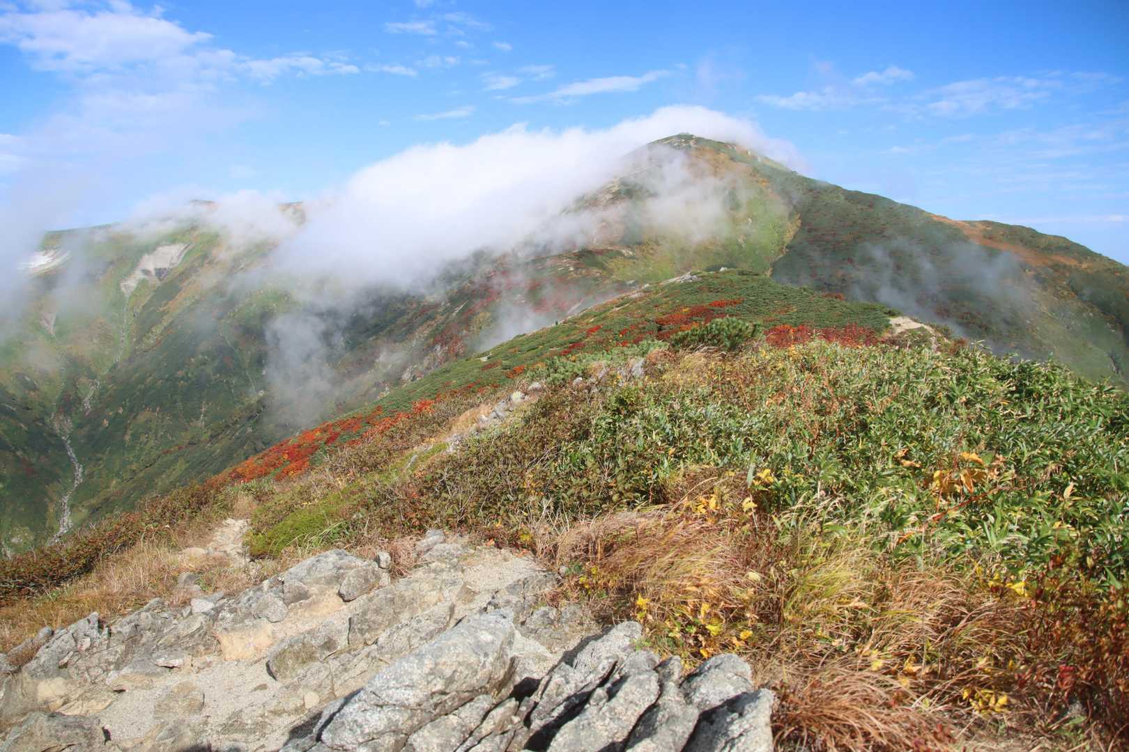 山頂辺り、やばそうだなぁ
