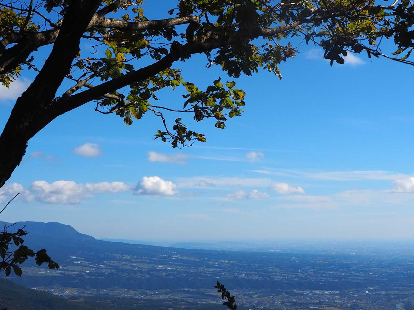 小野子山山頂からの眺望です！