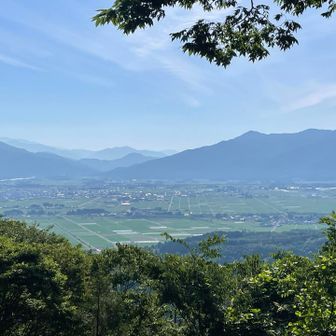 わたしの大好きな成沢峰たちと五頭連峰がバッチリ😊