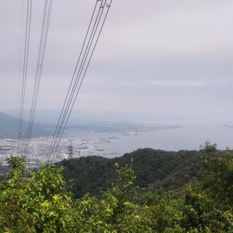 北側の琵琶湖方面も眺めて