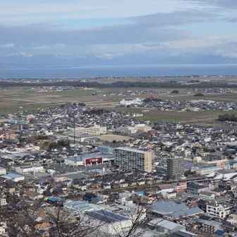 能登川の町並み